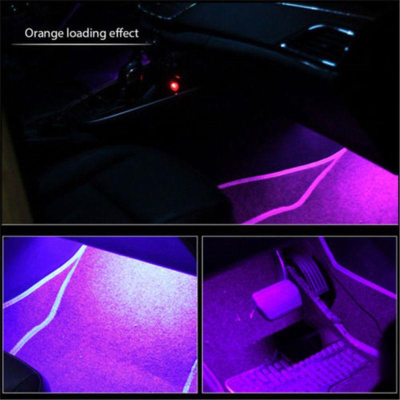 Lumières De Décoration D'Intérieur De Voiture Usb Led