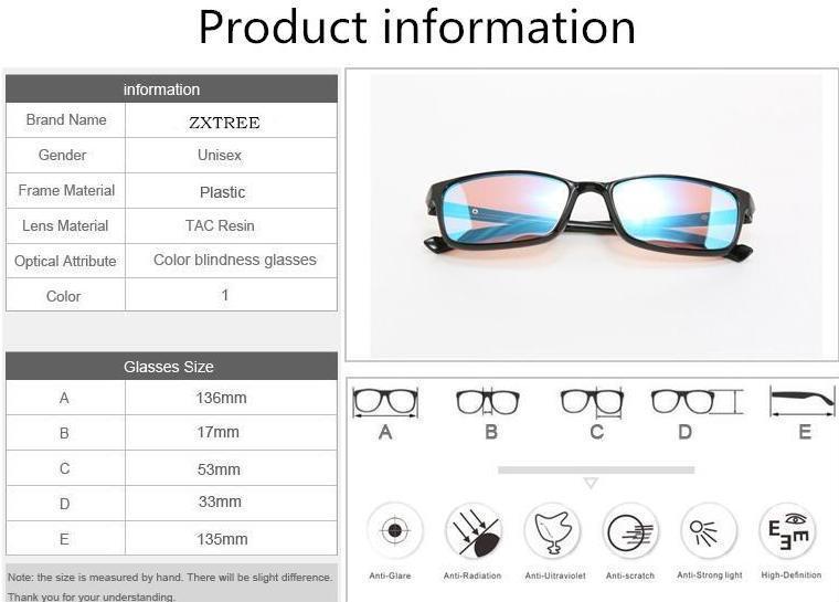 Lunettes Correctrices De Daltonisme