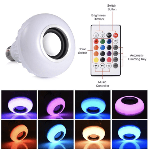 Haut-Parleur D'Ampoule Mené Par Bluetooth