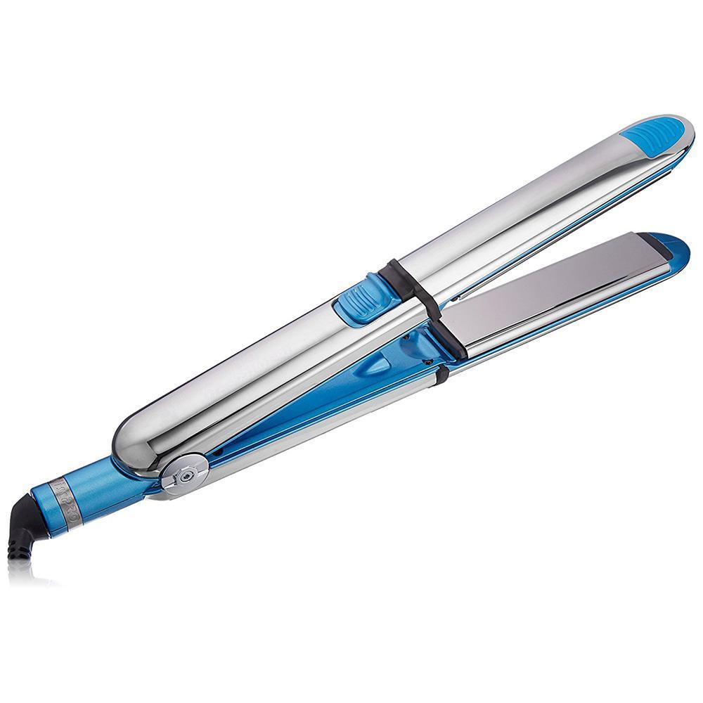 Nano titanium floating plate flat iron hair straightener