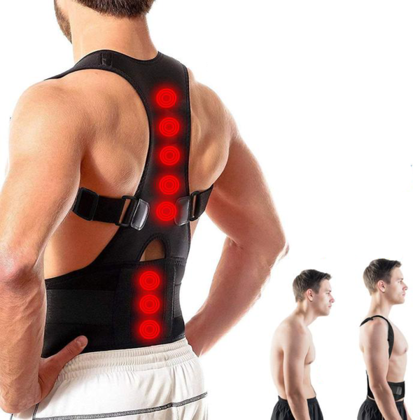 Correcteur De Posture Magnétique Comfortmax Et Support Lombaire