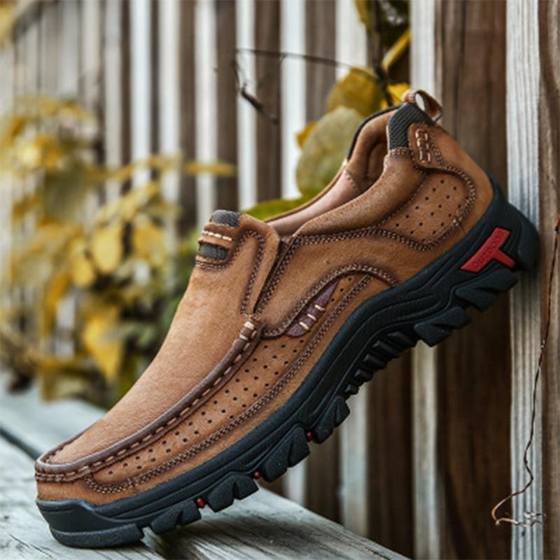 2019 Chaussures Élégantes Pour Hommes Élégants-Cuir Imperméable