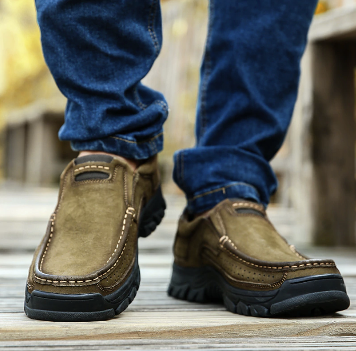 2019 Chaussures Élégantes Pour Hommes Élégants-Cuir Imperméable