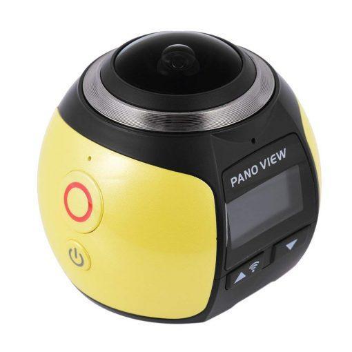 Dash Cam 360 Wifi-Caméra Panoramique 4K
