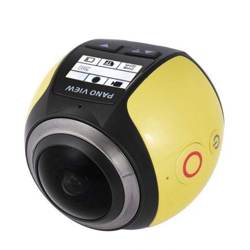 Dash Cam 360 Wifi-Caméra Panoramique 4K