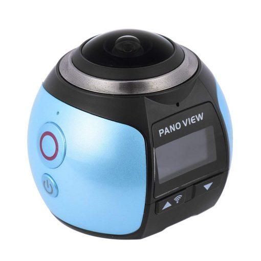 Dash Cam 360 Wifi-Caméra Panoramique 4K