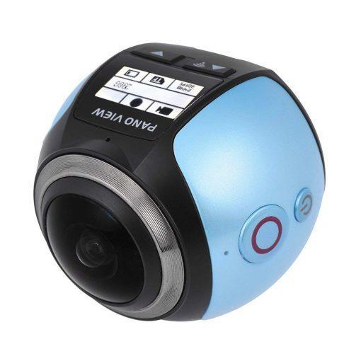 Dash Cam 360 Wifi-Caméra Panoramique 4K