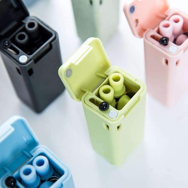 Paille Réutilisable Pliable