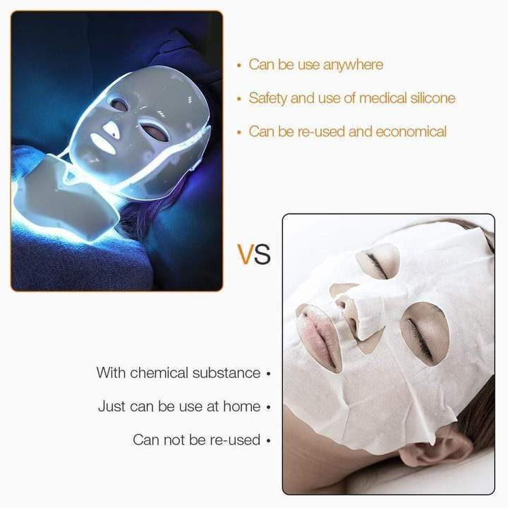Masque Facial Led Photon Therapy