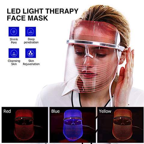Masque Facial Led Light Therapy