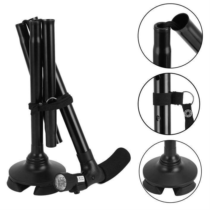 Canne Magic Hurry Pliante Avec Led Trusty Cane