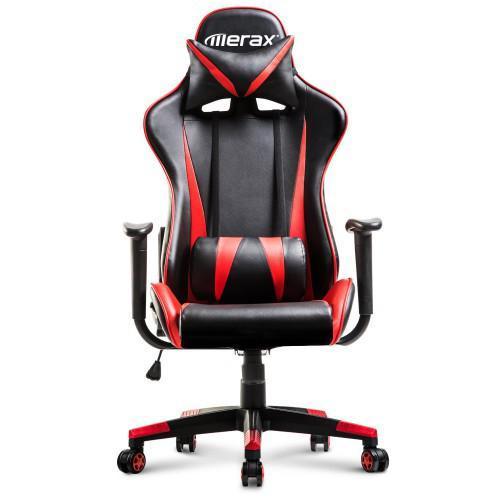 Racing Gaming Chaise À Dossier Haut Ordinateur Design Ergonomique Chaise En Cuir Chaise De Bureau En Cuir Pu