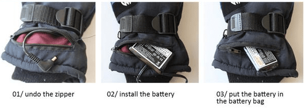 Les Meilleurs Gants Chauffants Électriques Rechargeables-Gants Chauffants À Piles-Unisexe