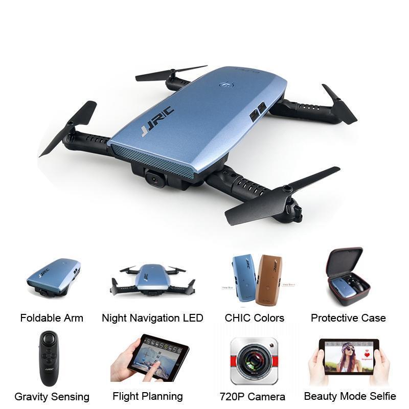 Elfie Plus Avec Drone Rc Pliable Caméra Hd
