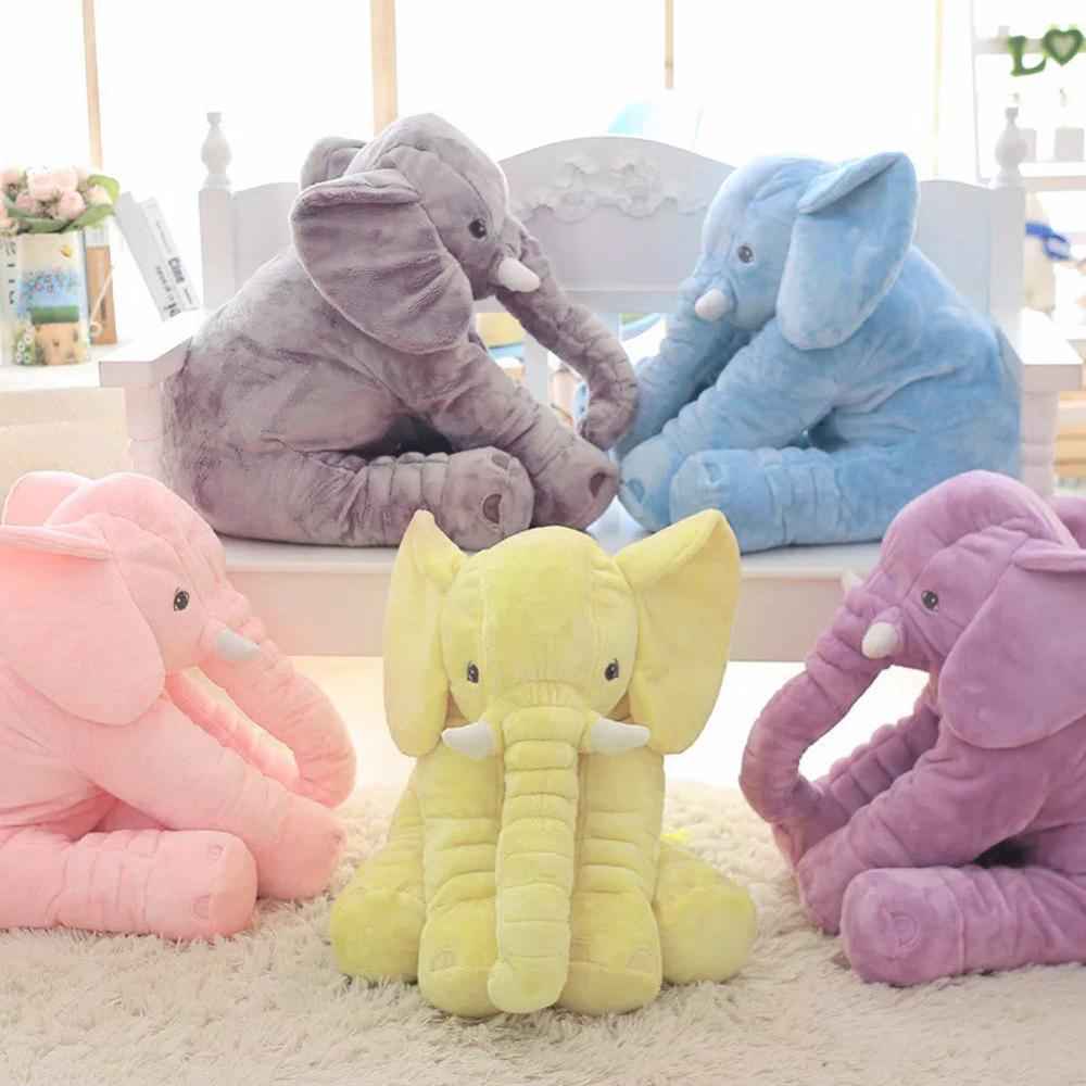 Oreiller Jouet En Peluche Adorable Éléphant