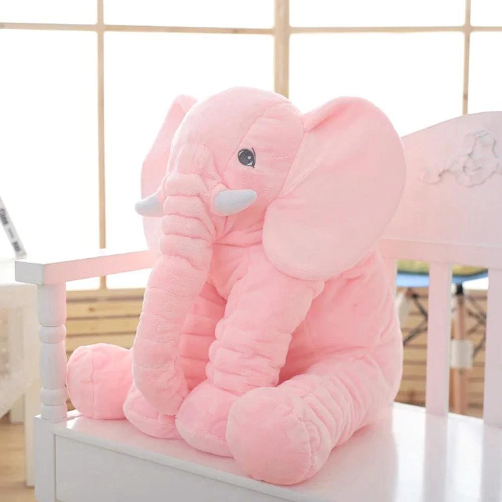 Oreiller Jouet En Peluche Adorable Éléphant