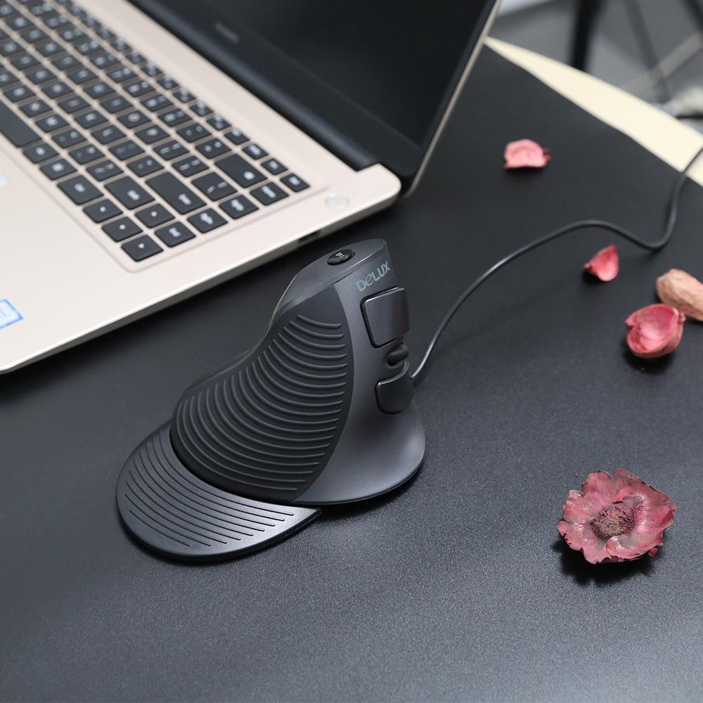 Souris Verticale Ergonomique Office À 6 Boutons