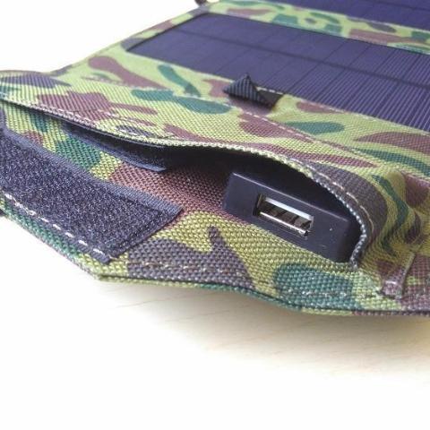 Solarpan ™ Charger-Chargeur De Panneau Solaire Portable 8W