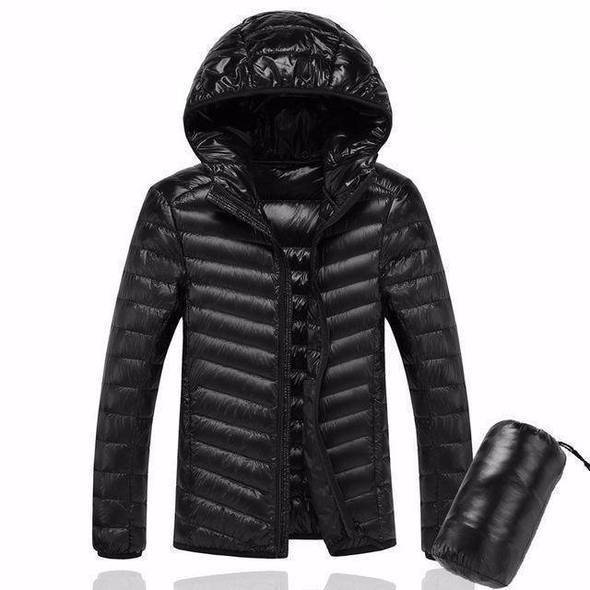Doudoune Ultra Légère À Capuche Pour Hommes