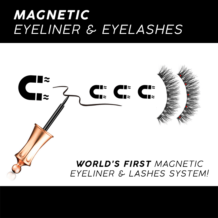 Ensemble eye-liner et faux eye-liner