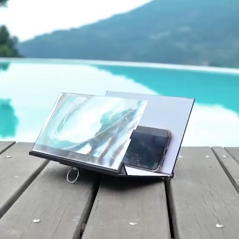 Loupe Vidéo D'Écran De Support De Téléphone