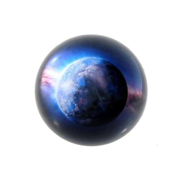 Presse-Papiers Demi-Boule 3D Planet Crystal