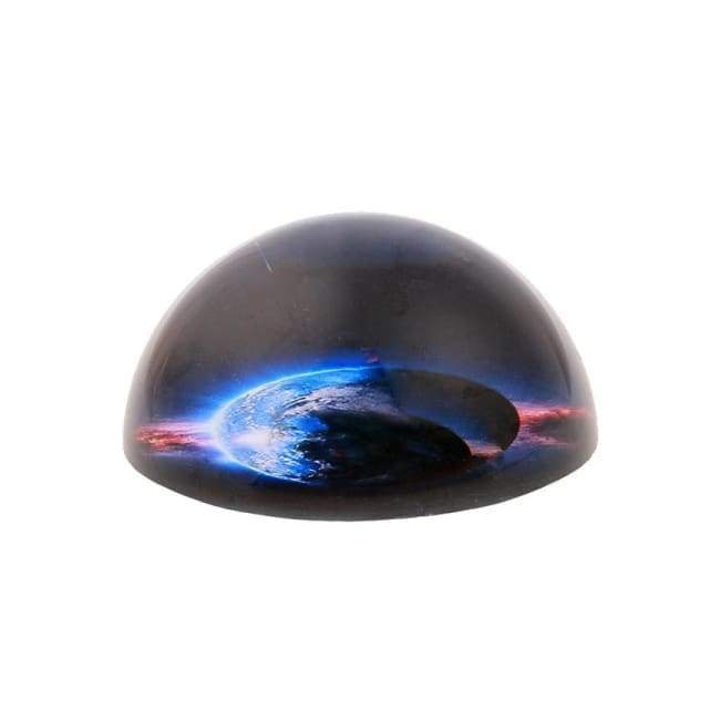 Presse-Papiers Demi-Boule 3D Planet Crystal