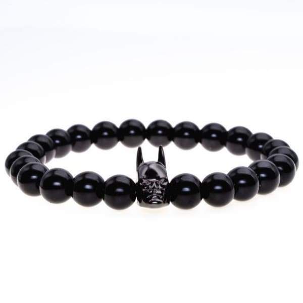 Bracelet De Pierre De Style Batman