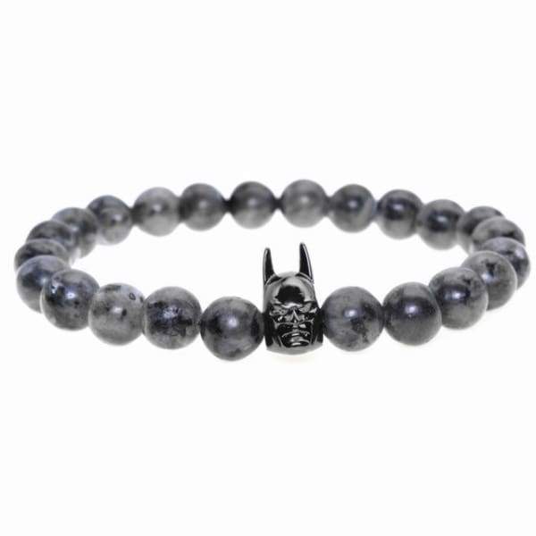 Bracelet De Pierre De Style Batman