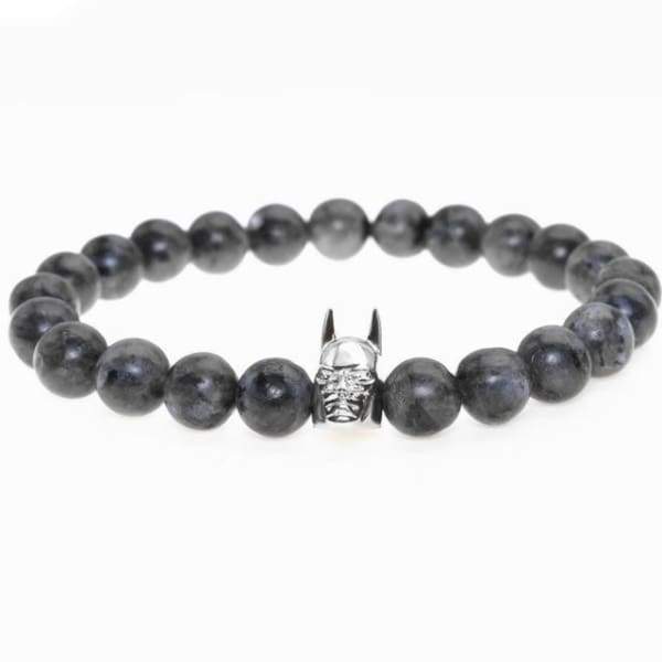 Bracelet De Pierre De Style Batman