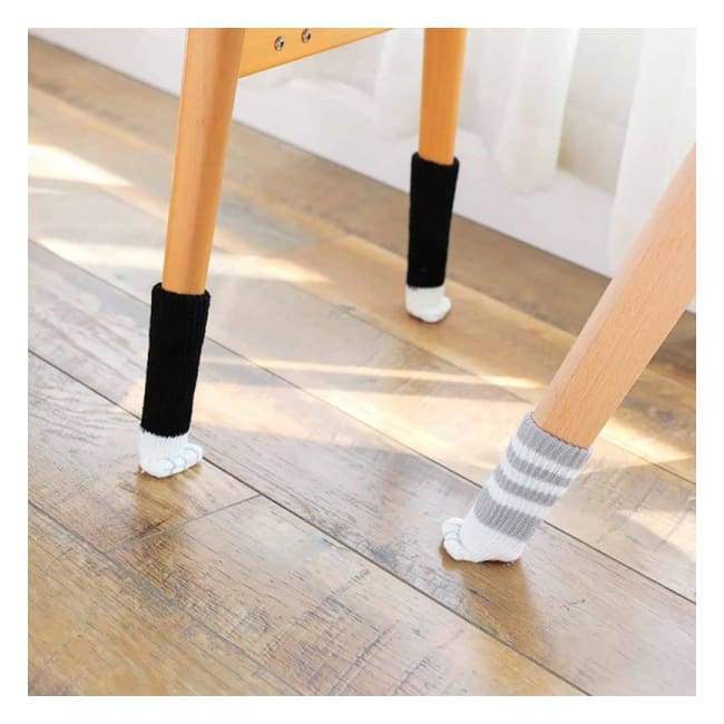 Chaussettes Pour Chaise Cat Paw (Lot De 4)