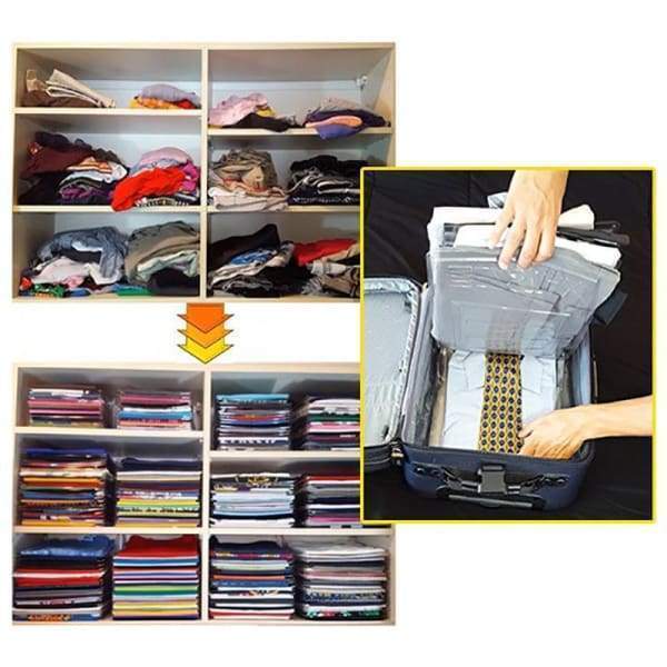Système D'Organisation De Vêtements (Pack De 10)
