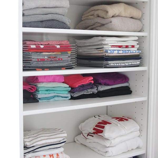 Système D'Organisation De Vêtements (Pack De 10)