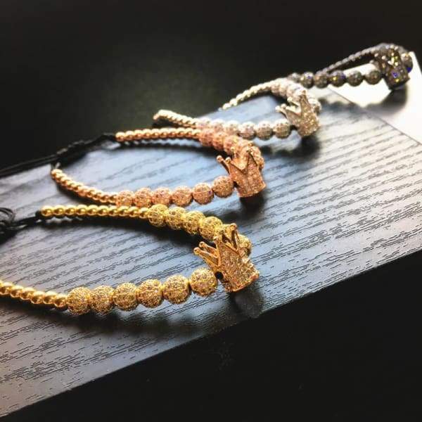Bracelets Couronne Et Globe