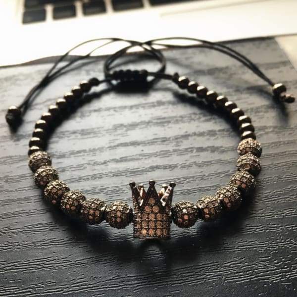 Bracelets Couronne Et Globe