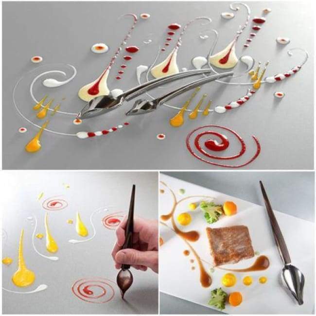 Cuillère À Crayons À Dessert