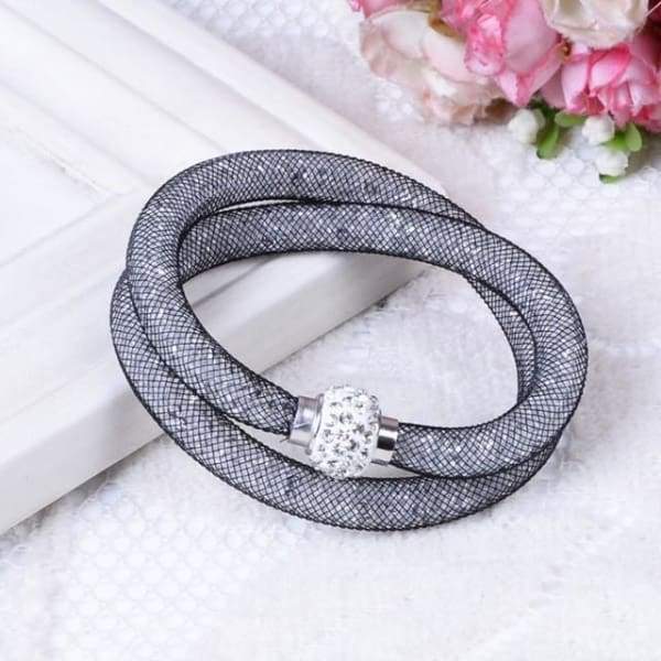 Bracelets En Strass En Cristal Faits À La Main