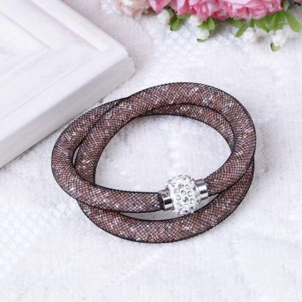 Bracelets En Strass En Cristal Faits À La Main