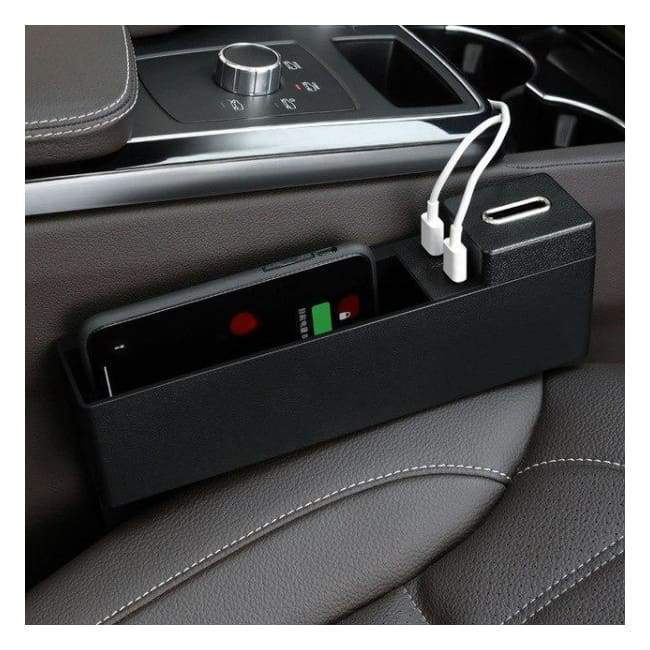 Boîte De Rangement Luxueuse Pour Voiture Sans Fil