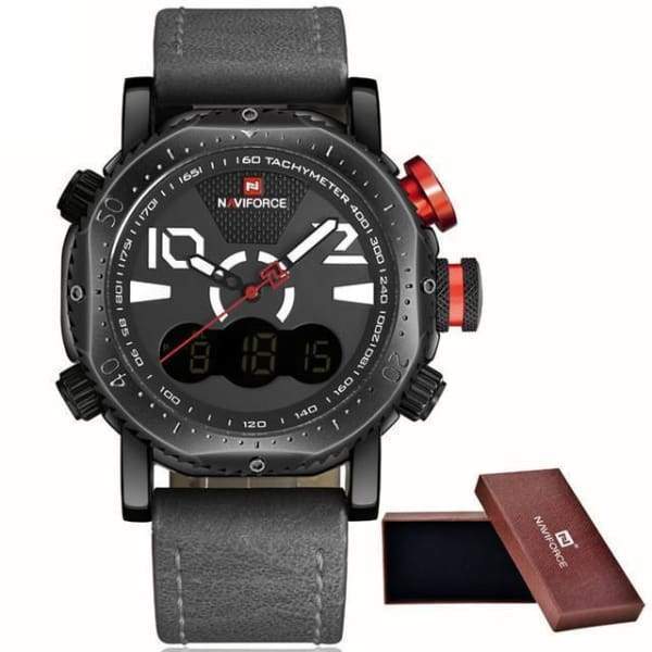 Affichage À Led Chronographe De Sport De Luxe