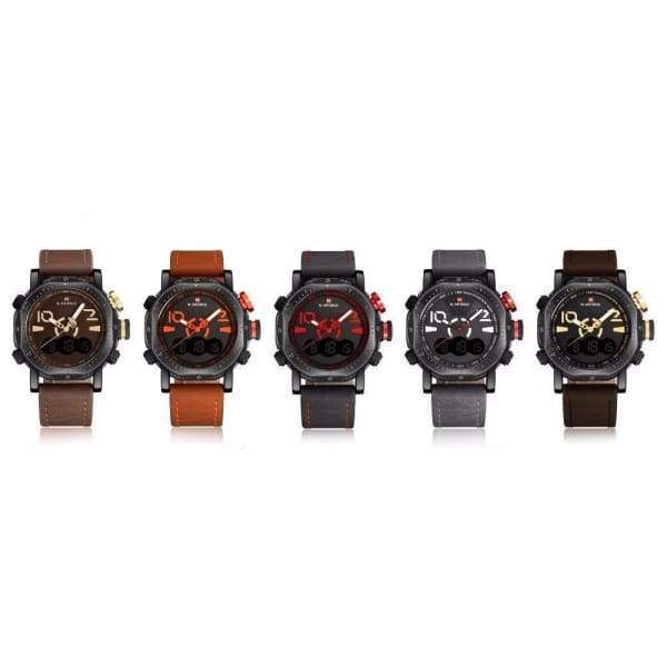 Affichage À Led Chronographe De Sport De Luxe