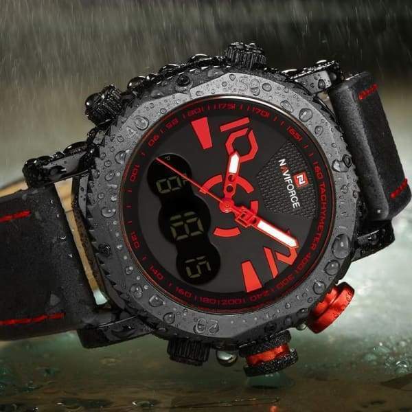 Affichage À Led Chronographe De Sport De Luxe