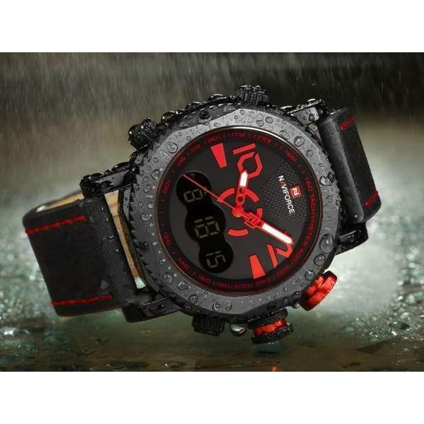 Affichage À Led Chronographe De Sport De Luxe