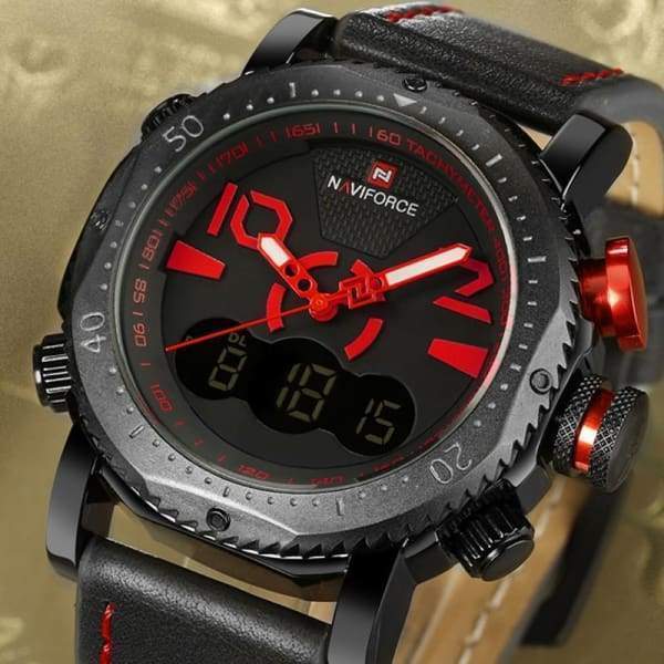 Affichage À Led Chronographe De Sport De Luxe