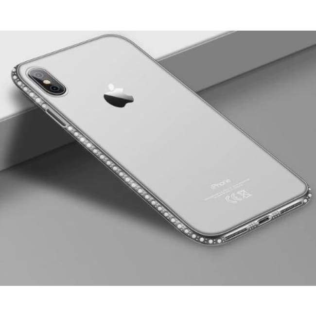 Coque Iphone De Luxe Diamant Transparent