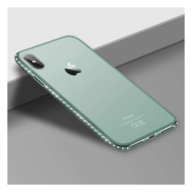 Coque Iphone De Luxe Diamant Transparent