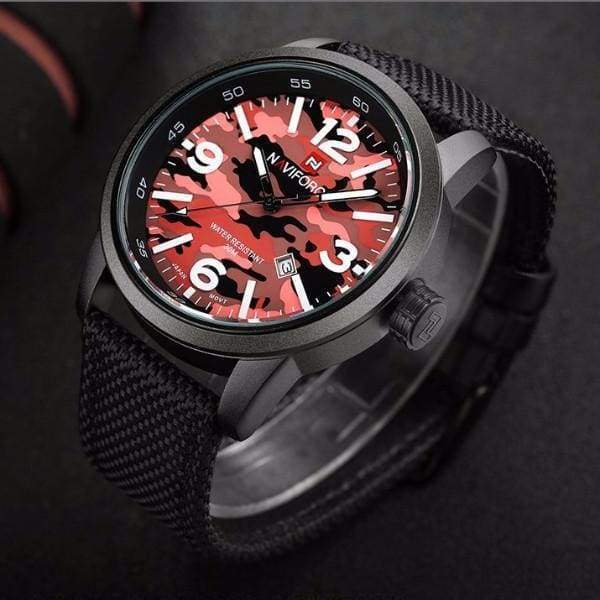 Montre Style Camouflage Homme