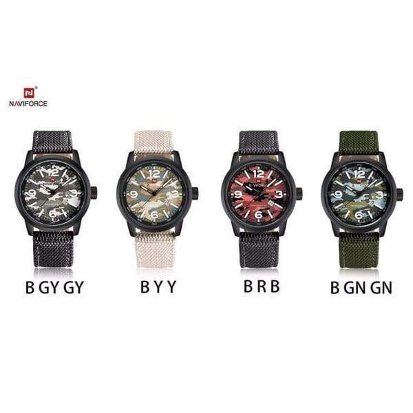 Montre Style Camouflage Homme