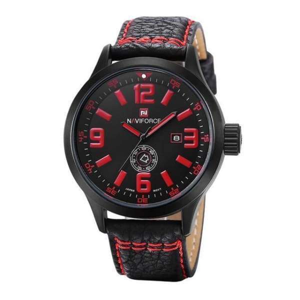 Montre Sport En Cuir Pour Homme