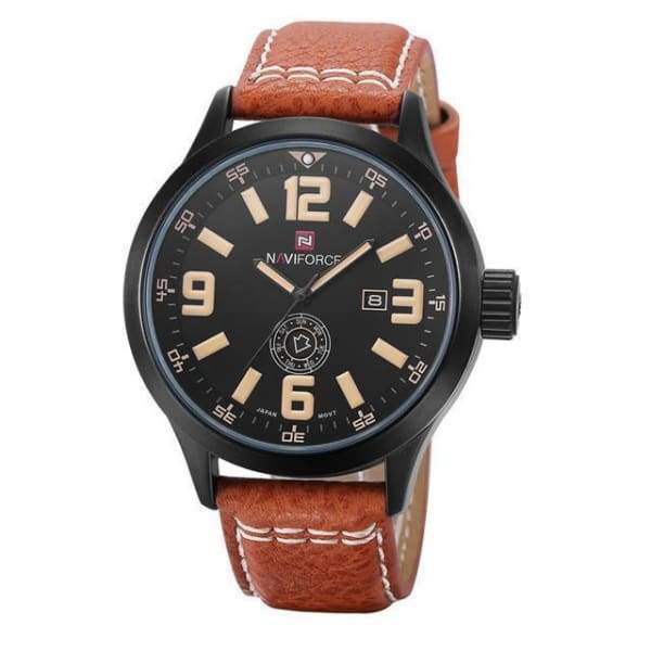 Montre Sport En Cuir Pour Homme